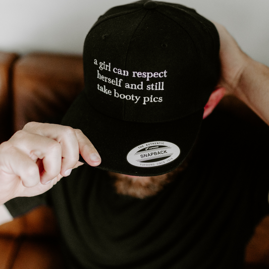 B**ty Pics Snapback Hat