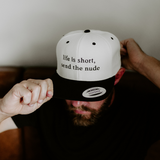 Send the N*de Black Snapback
